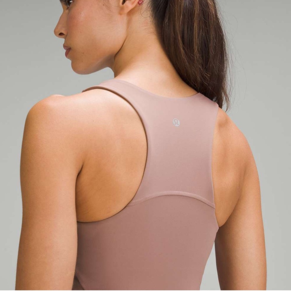 Lululemon Wunder Train Racerback Tank Top Twilight Rose Size 6 - Picture 4 of 7